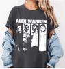 Retro Alex Warren Muziekshirt Cadeau Voor Vrouwen en Mannen Unisex Shirt Unisex T-shirt