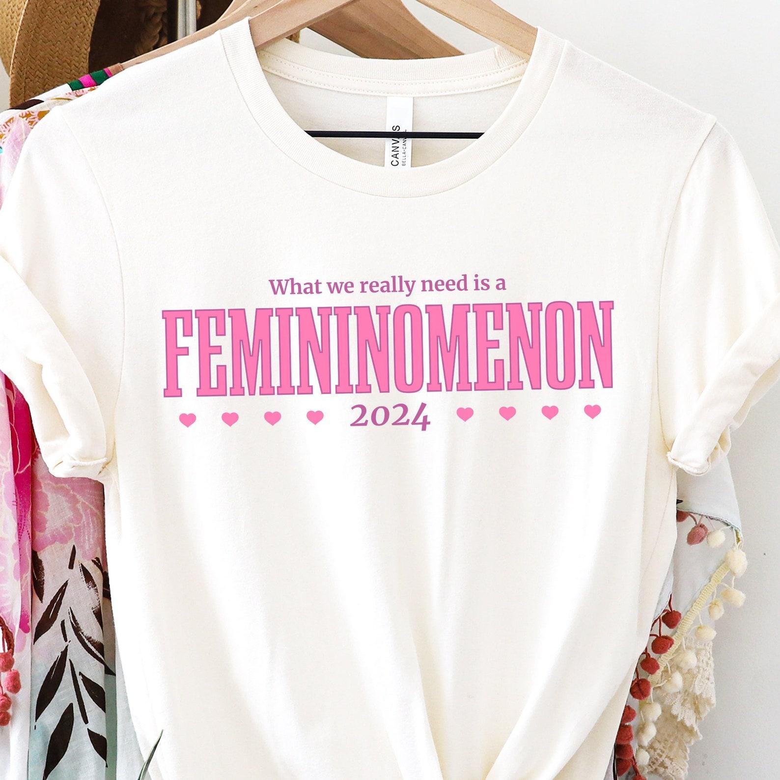 Femininomenon 2024 Shirt, Kamala Harris Election Tee L
