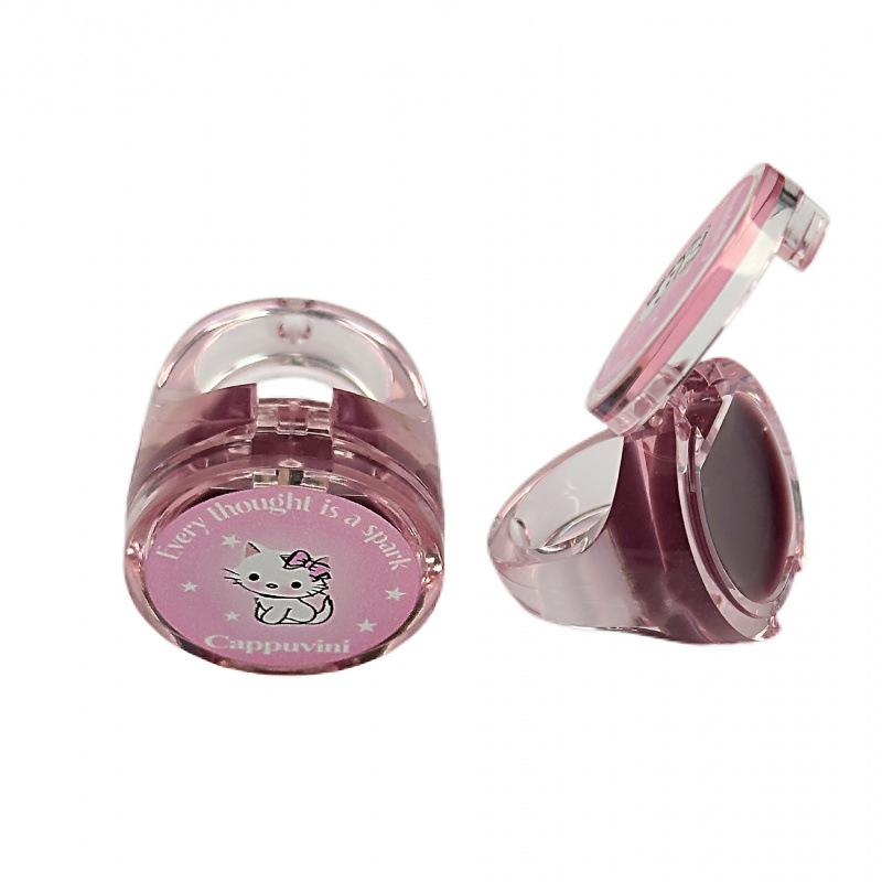 CAPPUVINI Sweet Kitty Youthful Dewy Lip Gloss - Natural Look, Chinese Brand Makeup