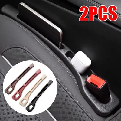 Organizer per riempimento fessure seggiolino auto PU Universal Car Seat Gap Anti-leak Stopper Strip Slot Seat Gap Storage Organizer Accessori