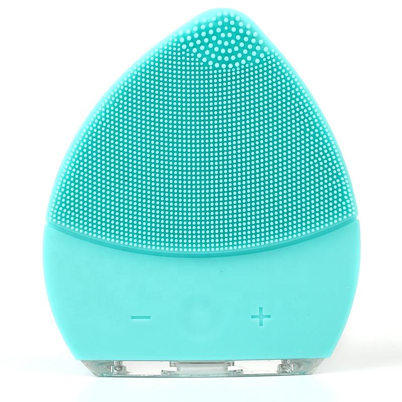 waterproof face scrub massage beauty equipment electronic facial cleansing brush Rechargeable