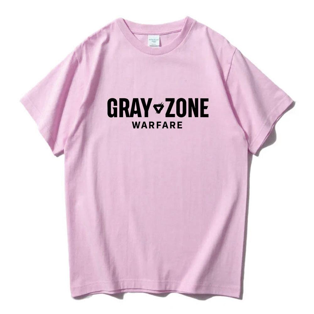 Game Gray Zone Warfare T-shirt Short Sleeve Summer O-neck Tshirts Fashion Unisex Streetwear Casual Men/Women Tees