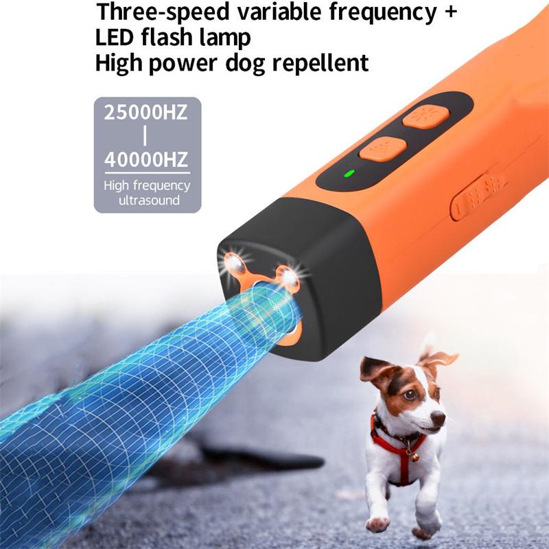Mini Ultrasonic Dog Repeller High-Powered Long-Range Training Bark Deterrent Dog Repellent Dog Deterrent Outdoor Personal Defence Anti-Barking