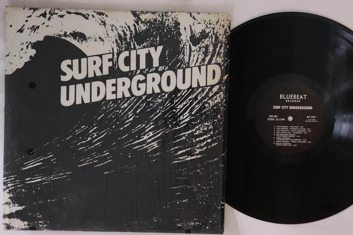 

LP Record VARIOUS - Surf City Underground HIT1235 BLUEBEAT 1980 US Rock Used