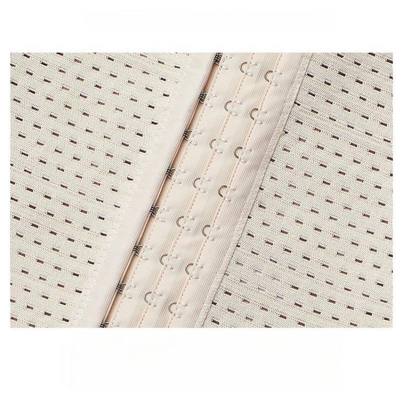 1PC Abdominal Belt, Female Postpartum Waist Belt, Breathable Hollow Plastic Belt, 3 Rows of 13 Buttons, Body Sculpting Clothing