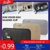 Car Sun Visor Eyeglass Multi-Function Accessories Storage For Mercedes Benz C180 C300 W124 W176 W177 C200 C260 GLC CLE CLA AMG