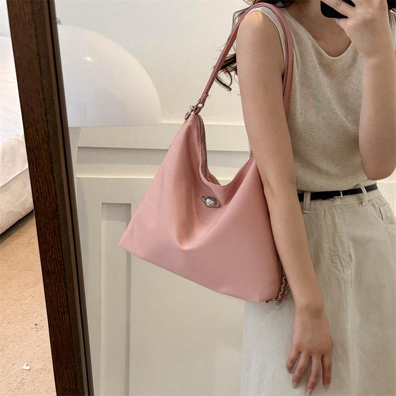 Trendy Casual Large Capacity Tote Bag For Women Featuring Chic Oxford Fabric