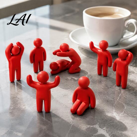 Handgefertigte Malprojekte 8 Stück Meccha Chamäleon Figuren 3D Gedruckte Gelenkige Action Mehrfarbige Spielzeugfiguren DIY Leere Graffiti Malspielzeug,