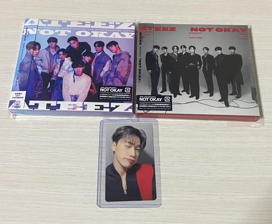 

[Б/В] ATEEZ NOT OKAY CD-сет зі звуковою карткою