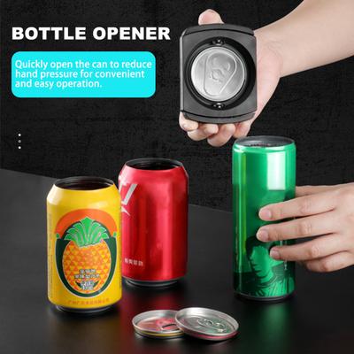 Flaschenöffner aus Edelstahl, vielseitig einsetzbar, robustes Werkzeug zum Entfernen von Dosendeckeln für Limonade, Bier, Wein, leicht zu tragendes Küchengerät