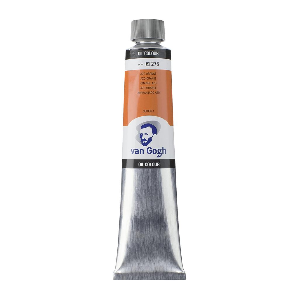 Talens Van Gogh Azo Orange Oil Paint, T0208-276, 200ml
