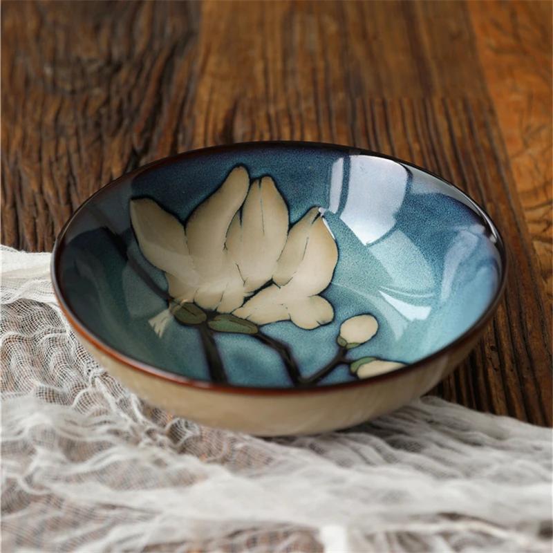 Praktische Keramik-Suppenschalen Rindfleisch-Ramen-Schale Und Wind-Nudelschale Handbemalter Stil Kreative Schale 8-Zoll-Nudelschalen