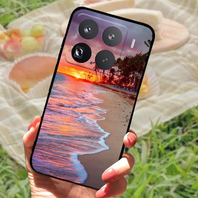 For Xiaomi 15 5G Case Mi 15 Silicone Soft Shockproof Phone Cases For Xiaomi 15 Color Painted Cover 24129PN74I Protective Shells