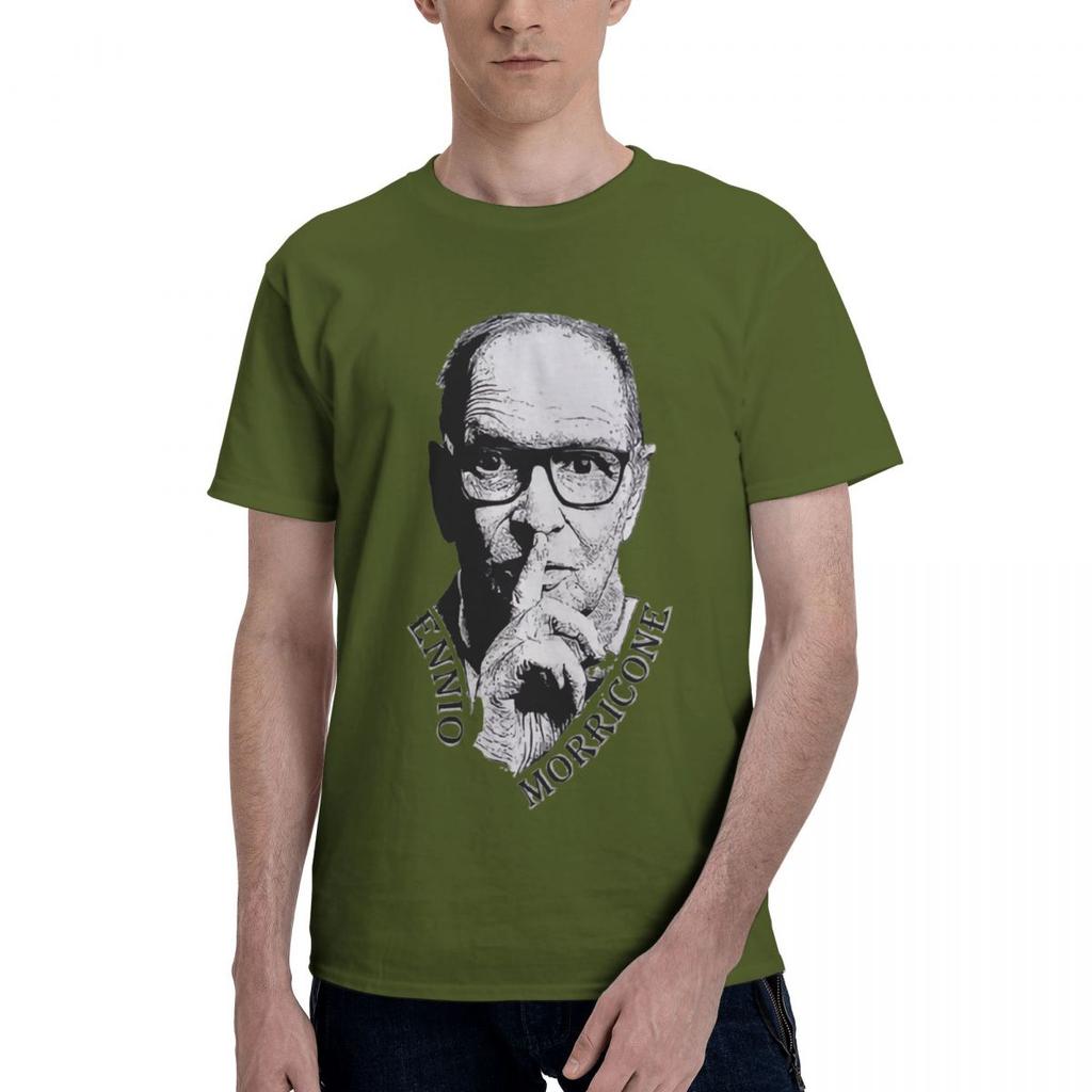Ennio Morricone Movie Music Composer 100 Cotton Casual Breathable Confortable Man Designer Clothes Men Mens Shirt