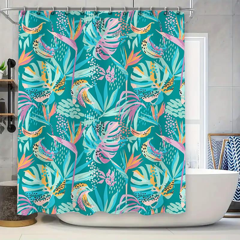 

Butterfly Shower Curtain Waterproof Bathroom Decor W60H190(CM)-1 Pcs