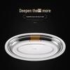 304 Stainless Steel Oval Deep Fish Plate