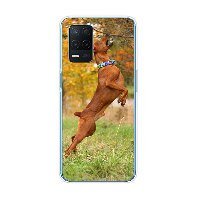 German Shepherds Dogs For Realme 8 8i V3 V5 GT Neo Flash Edition Explorer Master Neo2 Narzo 30 50i 50A C21Y Phone Case