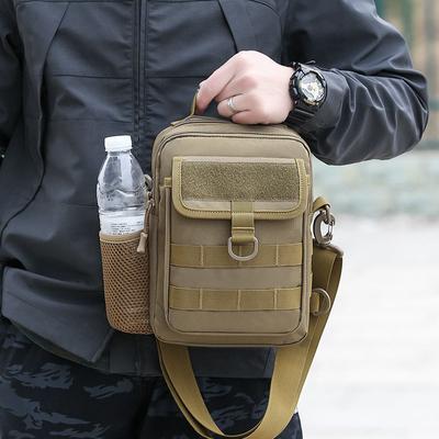 Outdoor Camouflage Anti-splashing Water Shoulder Portable Kettle and Women Messenger Military Fans Multi-functional Small Cash Register Breast Bag