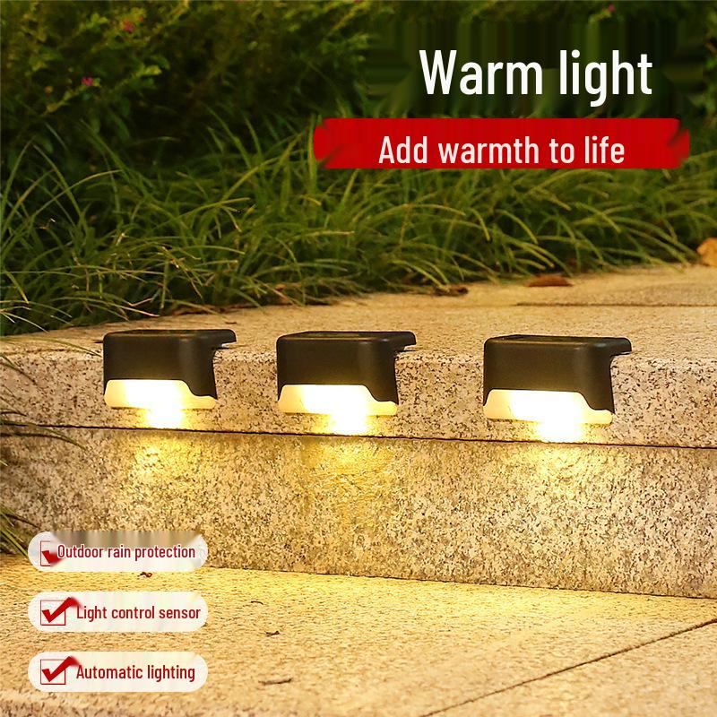 Waterproof Solar Stair & Wall Lights for Outdoors