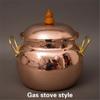 Thickened stewpot Handmade copper soup pot capacity copper pots Induction cooker soup pot Gas stockpot Pure Copper Soup Pots