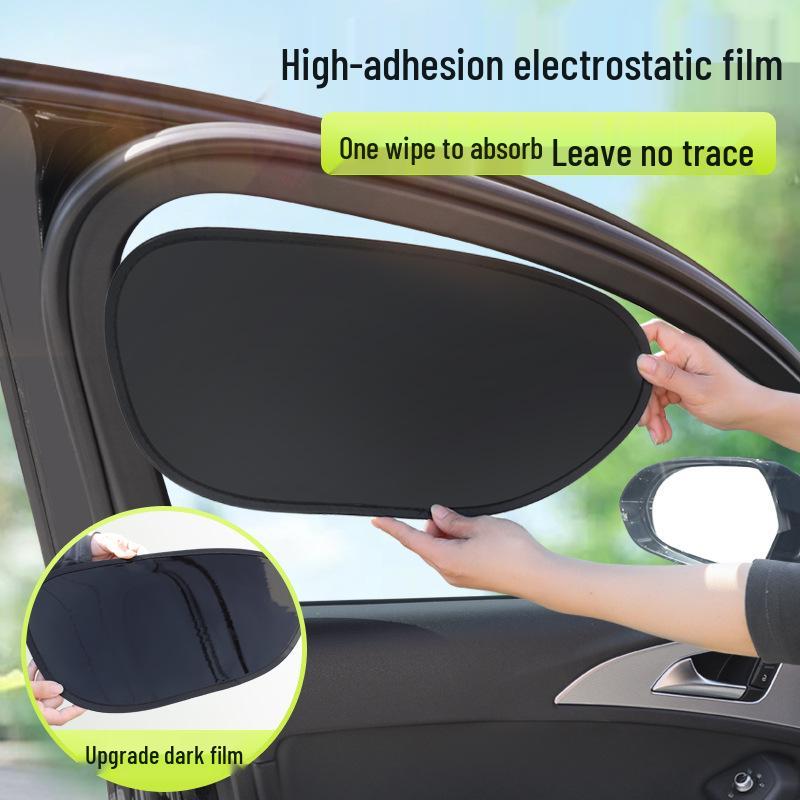 New Model Car Sunshade Curtain: Heat-Insulating, Blackout Privacy Shade for Driver's Side Window