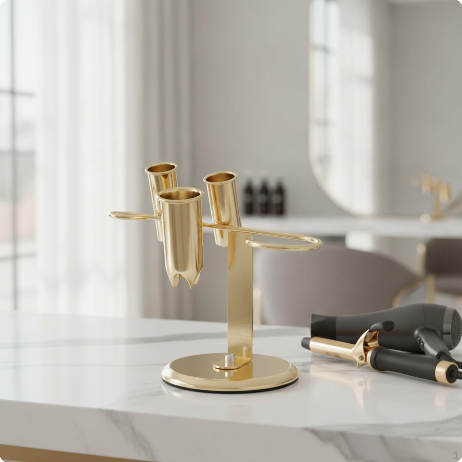 Tabletop Blow Dryer Stand | SpaceSaving