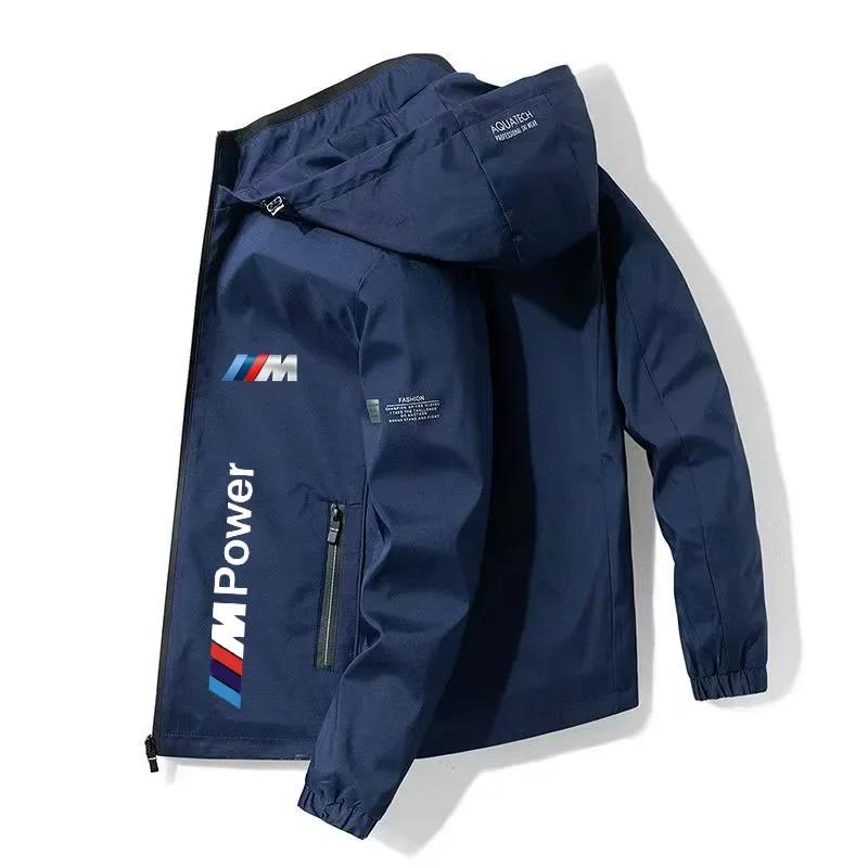 BAAU1 2025 Hot 2025 New BMW Bicycle Jacket Fashion Leisure Sports Bicycle, Super Large Outdoor Street Racing Motorcycle BMW Jacket