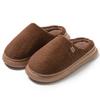 Cotton slippers autumn and winter new couples wear home high elastic thick bottom velvet thermal slippers