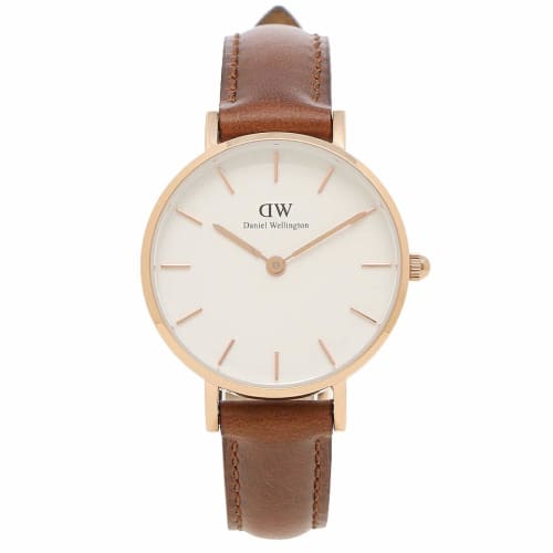 

Daniel Wellington Women s Watch DW00100231 DW00600231 White Brown Rose Gold