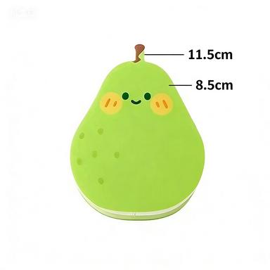 1 piece of cartoon sponge wiping fruit series kitchen supplies cloth, thickened scouring pad, brush pot, wash dish sponge