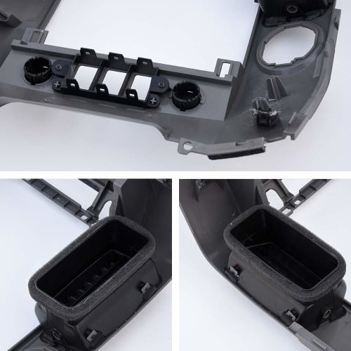 G-PLUS Center Dash/Radio AC Bezel -W Spkr Bezel 2004 2005 2006 OEM Compatible with Nissan Titan/Armada