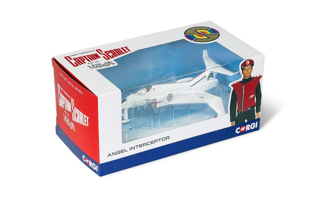 Kyosho CORGI Captain Scarlet Angel Interceptor CGCC96309 (Classic) (Finished Model)