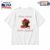 Autumn Apple Shirt Fall Harvest Tee Cute Orchard Graphic Shirt Seasonal Gift