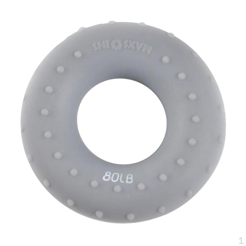 

Forearm Finger Gripper Strengthen Hand Wrist Training Kit сірий