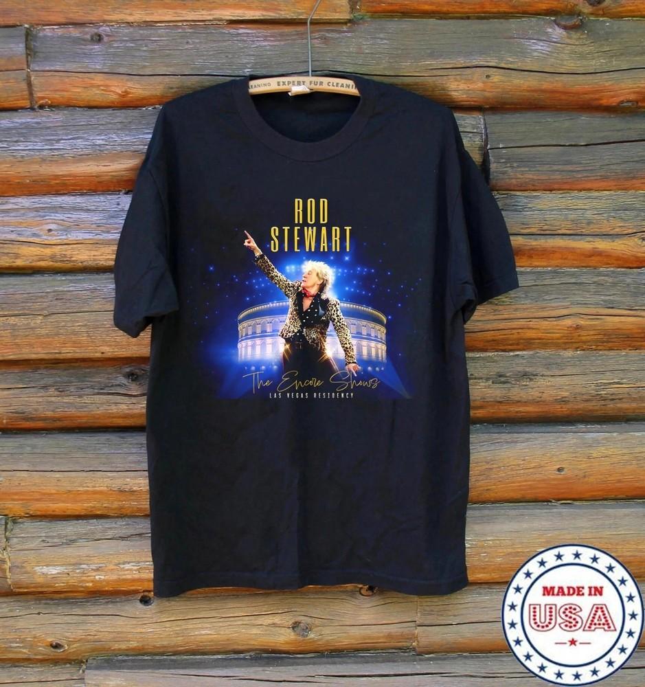 

Collection Rod Stewart 2025 Tour Concert All Size S-5XL Unisex T-Shirt S