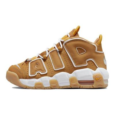 Air More Uptempo GS Kviečių spalvos Vaikų sportbačiai Ruda Žiedadulkės Guminis-Šviesiai rudas DQ4713-700