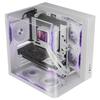 Boîtier gaming ATX - MARS GAMING - MC-INFINIOLITE - Verre trempé - Double chambre - Blanc