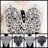 Fake Collar Detachable Lace Neckline Collarband Hollow Hollow Neckline Embroideried Fabric Women Neckline Sewing