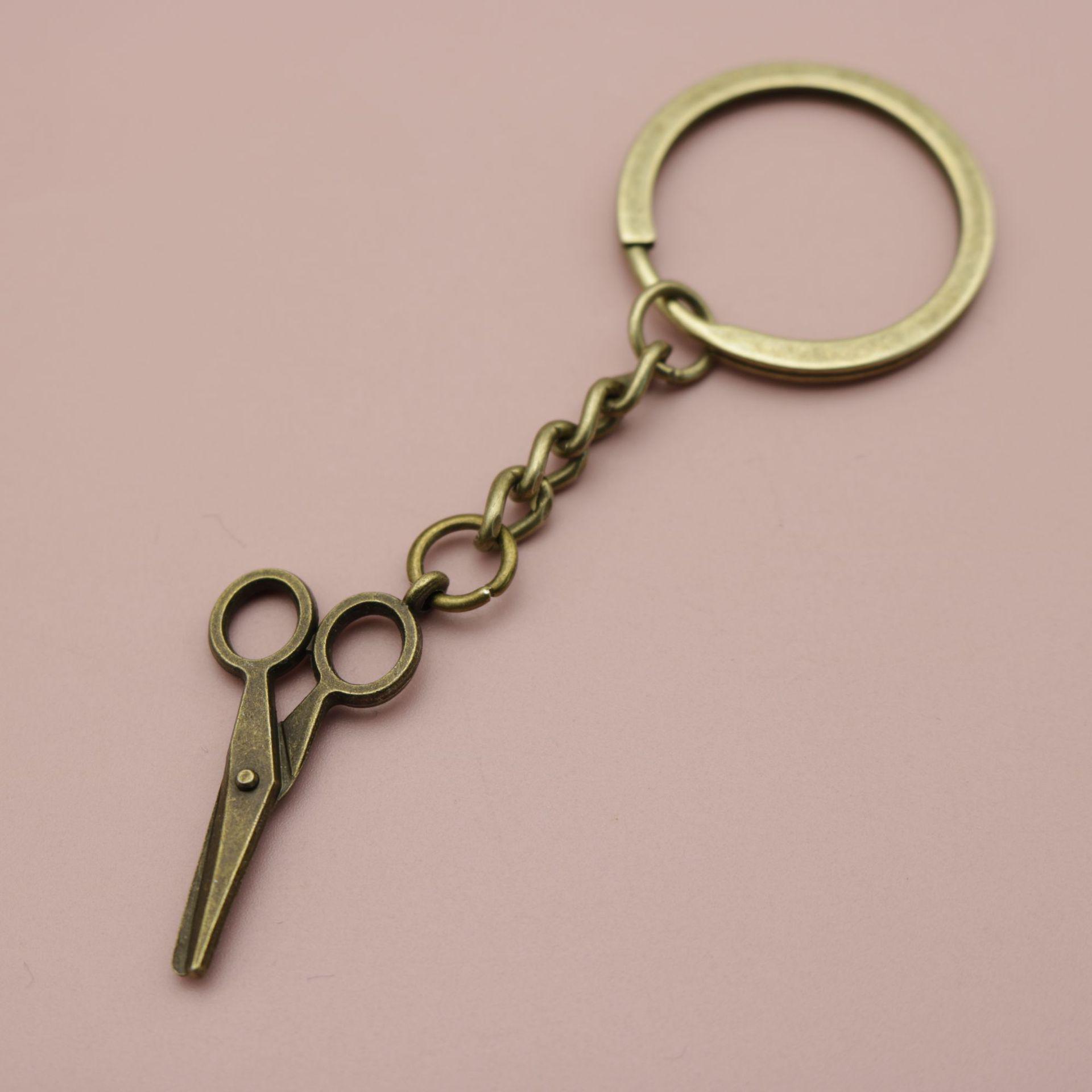HEEIN Temu Hot Selling Simple Scissors Keychain Pendant