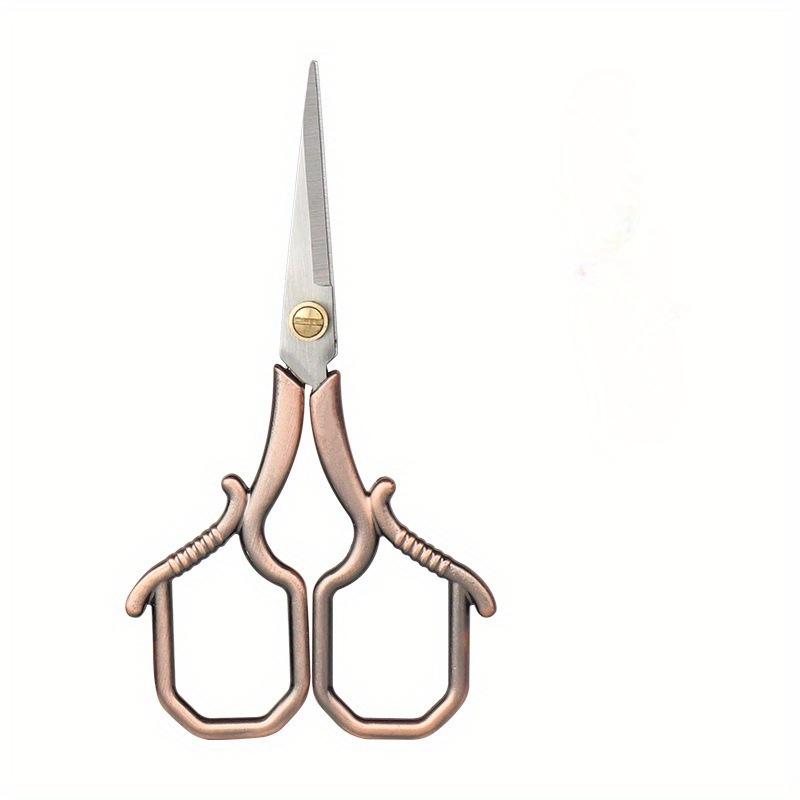 1PC Professional Stainless Steel Sewing Scissor Vintage Fabric Embroidery Scissors Tailor Scissor Styling Thread Scissor