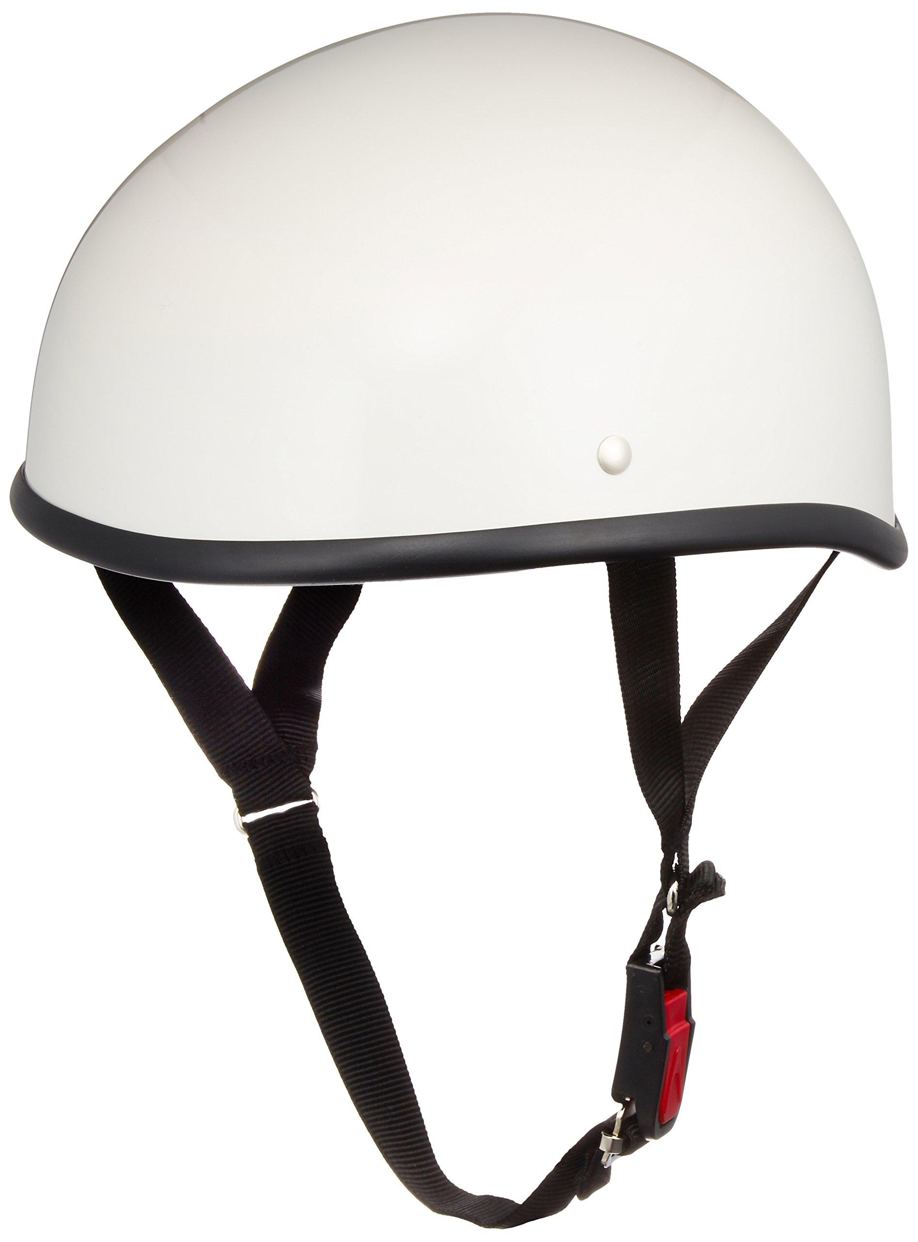 

NBS Bike Parts Center Half Ducktail XL 711801 Helmet, White, (Head Circumference 61cm-62cm) белый