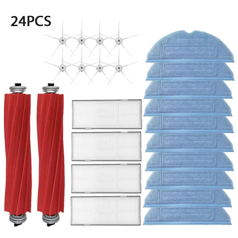 For Roborock S7 S70 S75 S7Max S7 maxv ultra T7S Plus S7 pro ultra Accessories Main Brush Hepa Filter Mops Robot Vacuum Cleaner P