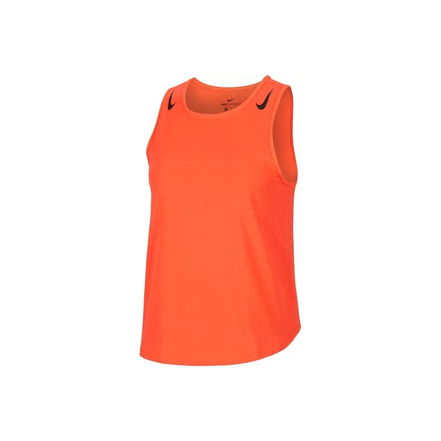 

Nike Aeroswift Running Sleeveless Top Women tops Orange CJ2370-635 XL