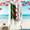 Algeria National Football Team Print Beach Towel, Large Soft Quick Dry Towel for Beach Camping Swimming