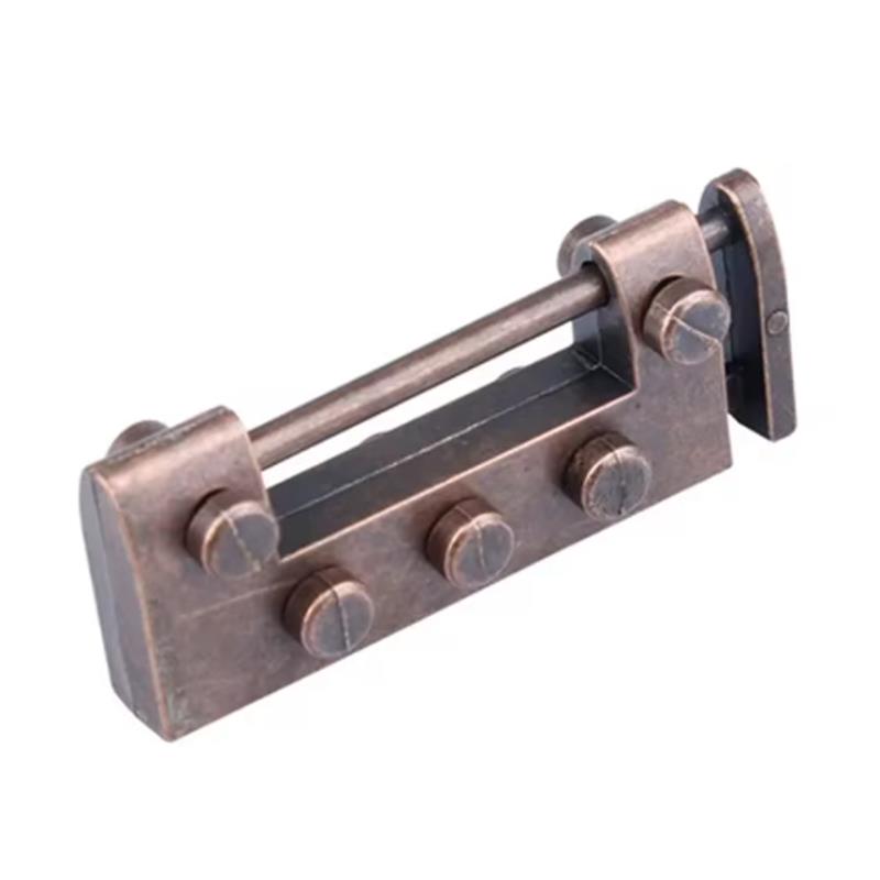 Classical Antique Chinese Lock and Key Puzzle Disentanglement Brain Teaser IQ Logic Test Educational Toys For Kids Teens Adults