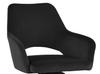 LAPO Swivel Chair Upholstered In Gray Fabric