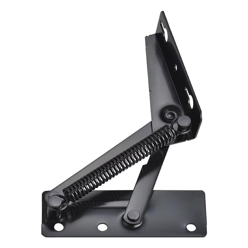 Iron Sofa Armrest Spring Hinge Lifting Mechanism Corner Bench Hidden Shelf Bracket Folding Sofa Bed Mechanism Modern