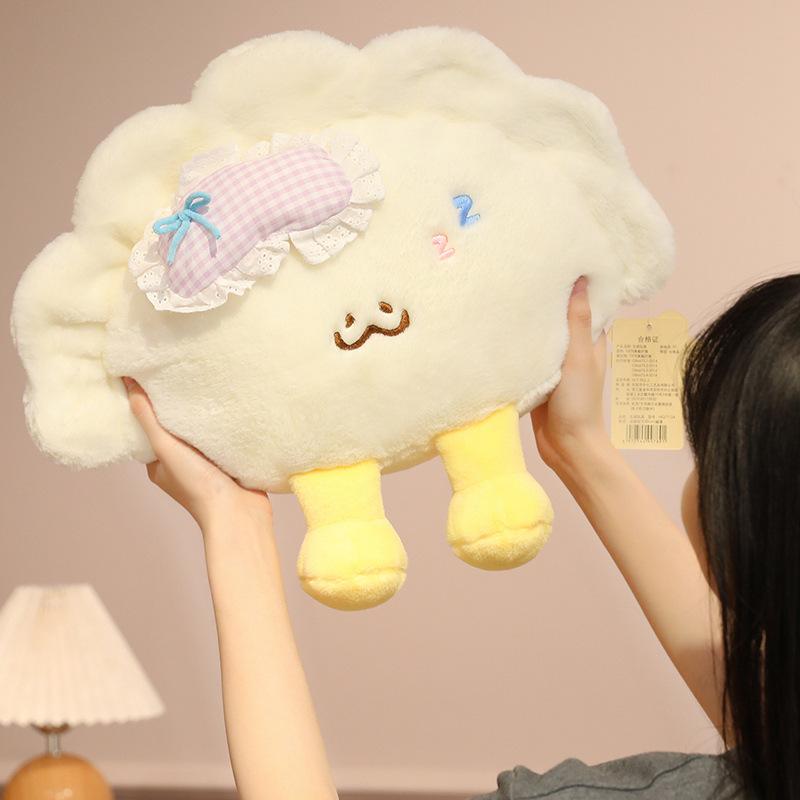 Cartoon Creative Dumpling Doll Cute Dumpling Plush Toy Doll Children Sleeping Pillow Doll Girl Gift