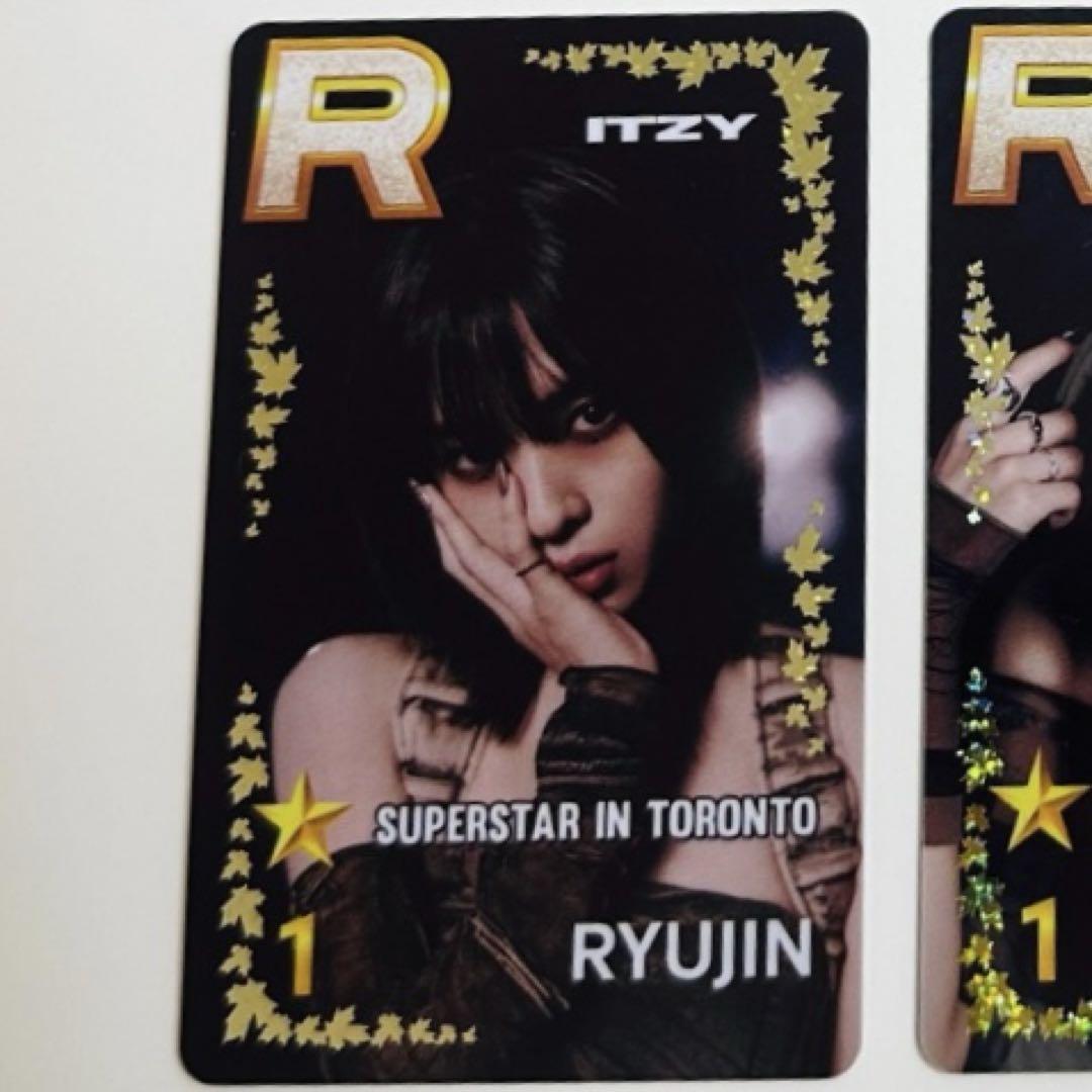 

[USED] ITZY Ryujin Superstar SSJYP Toronto Limited Edition Trading Card