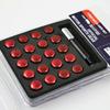 Copribolti Ruota 20pz Auto Estremità Chiusa Blocca Ruote Dadi Ruota Rays Volk 17 HEX Alluminio Dadi Ruota Racing per Toyota Honda Mitsubishi
